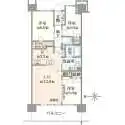 プラウドシティ吉祥寺Ｃ棟 間取図