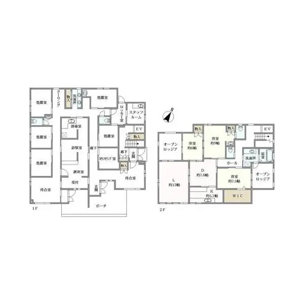 名古屋市昭和区妙見町 間取図