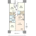 シティハウス浦和岸町 間取図