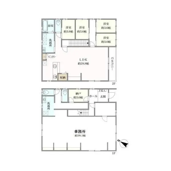 日野市東豊田１丁目 間取図