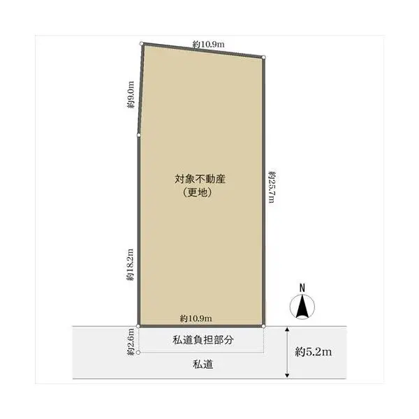 京都市西京区嵐山宮ノ前町 間取図