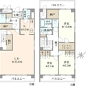 プレール日吉台 間取図