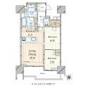 プラウド中目黒 間取図