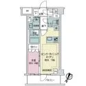 リビオレゾン参宮橋 間取図