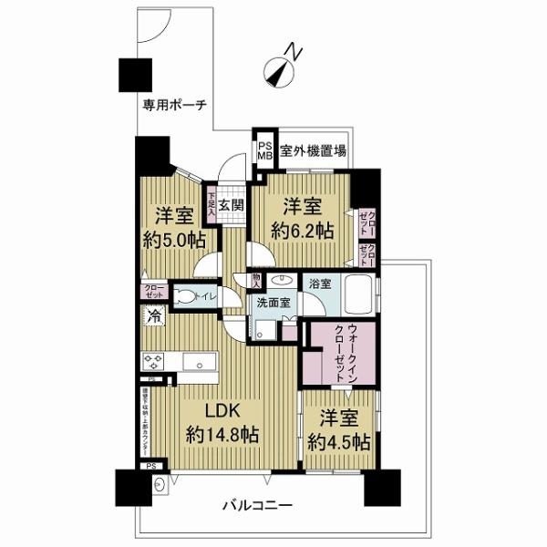 ライオンズ放出セントアリーナ 間取図