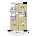 赤羽台四丁目住宅 間取図