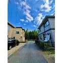柏市高田 前面道路含む現地写真