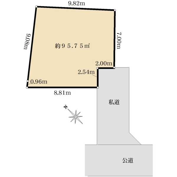 世田谷区等々力８丁目 間取図