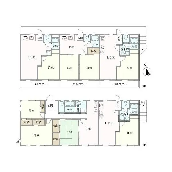 国立市青柳2丁目 間取図