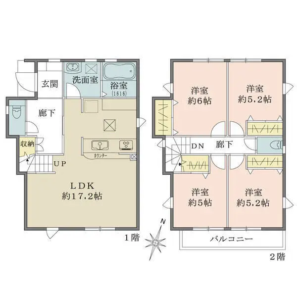 さいたま市見沼区大字蓮沼 間取図