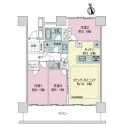 ライオンズタワー柏 間取図