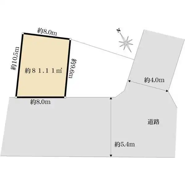 中野区鷺宮１丁目 間取図