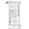 ライオンズマンション渋谷道玄坂 間取図