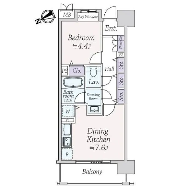 ライオンズマンション渋谷道玄坂 間取図