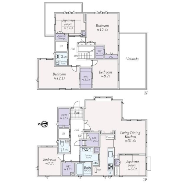 草加市草加４丁目 間取図