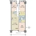クレストフォルム東京グランイースト 間取図