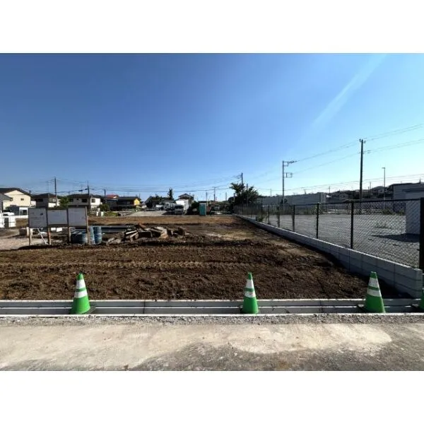 市川市国分7丁目 本物件部分(北側から撮影)