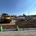 市川市国分７丁目 本物件部分（北側から撮影）
