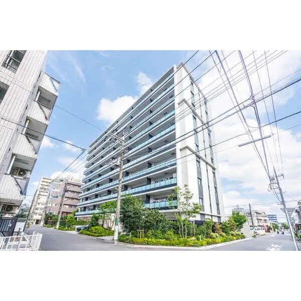 プレミスト川口並木 総戸数55戸　地上10階建てのマンションです。