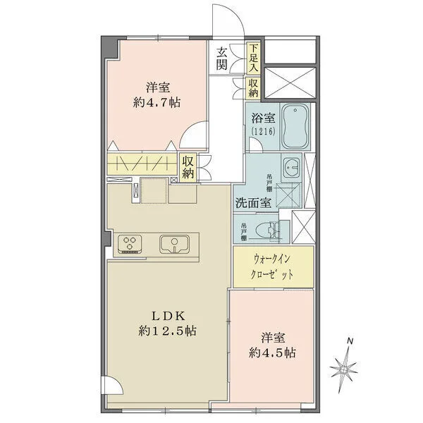 湯島ハイタウン 間取図