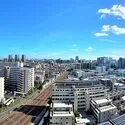 プラウドシティ大田六郷プラザ街区棟 南向きのため眺望・陽当たり・通風良好