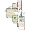 グランドメゾン山中 間取図