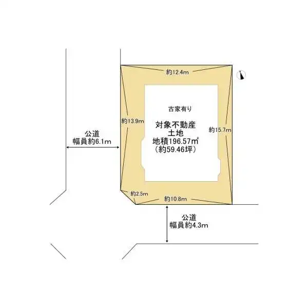 西宮市城山 間取図
