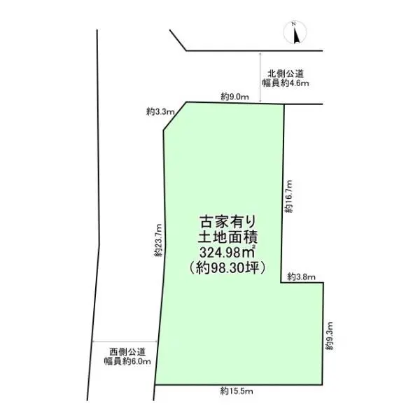 西宮市上甲東園2丁目 間取図
