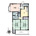 第１５小倉ハイコーポ 間取図
