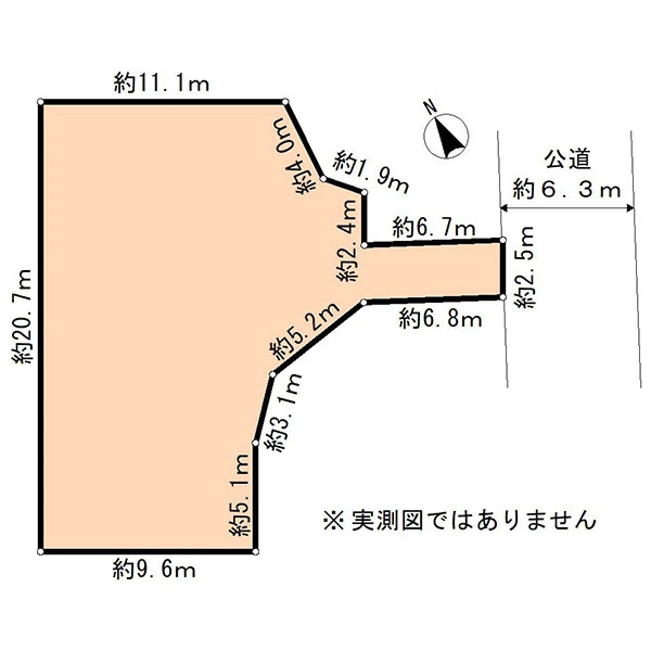 葛飾区新小岩２丁目 区画図