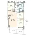 ルネステージ武蔵関 間取図
