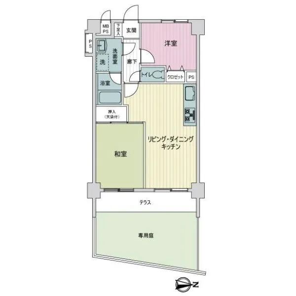 ライオンズガーデン赤羽 間取図