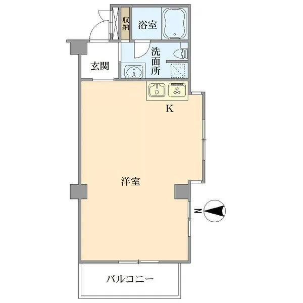 大森ハウス 間取図