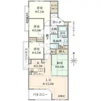 間取図