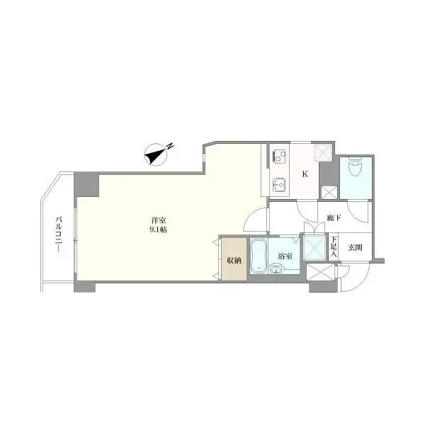 菱和パレス高輪壱番館 間取図