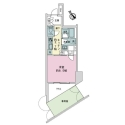 コハク新中野 間取図