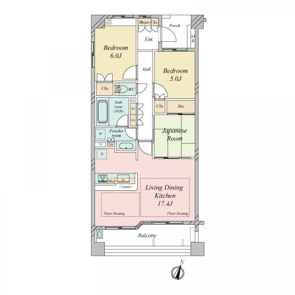 プラウド練馬春日町 間取図