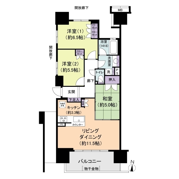 ヴェレーナ王子 間取図