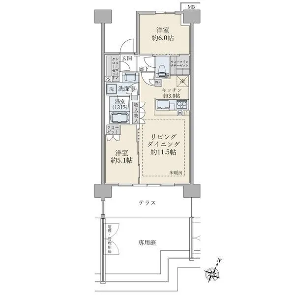 ブリリアシティ石神井公園アトラス２号棟
