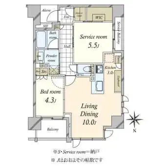 間取図