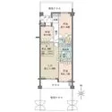 パークハウス吉祥寺北町グローヴ 約40m2の専用テラスがございます。