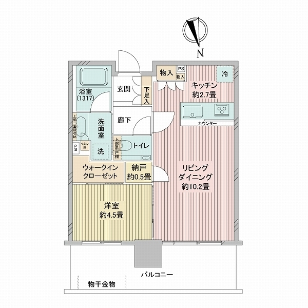 シティタワーズ東京ベイ　ウエストタワー 間取図