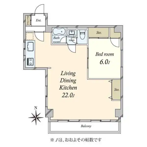 第2エビスハイツ 間取図