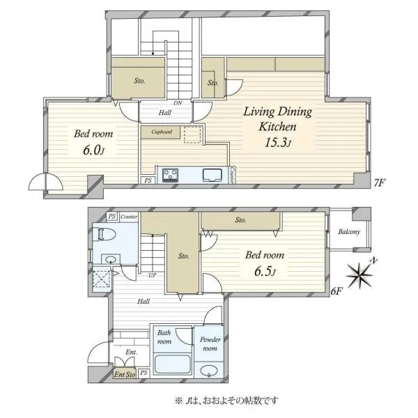 グランドメゾン目黒南 間取図