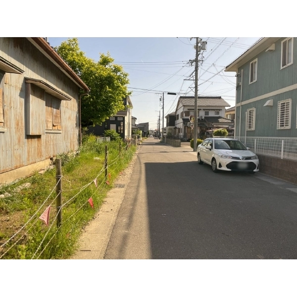 豊明市新田町南山 前面道路