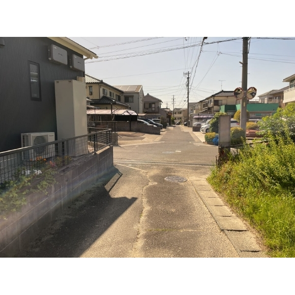 豊明市新田町南山 前面道路