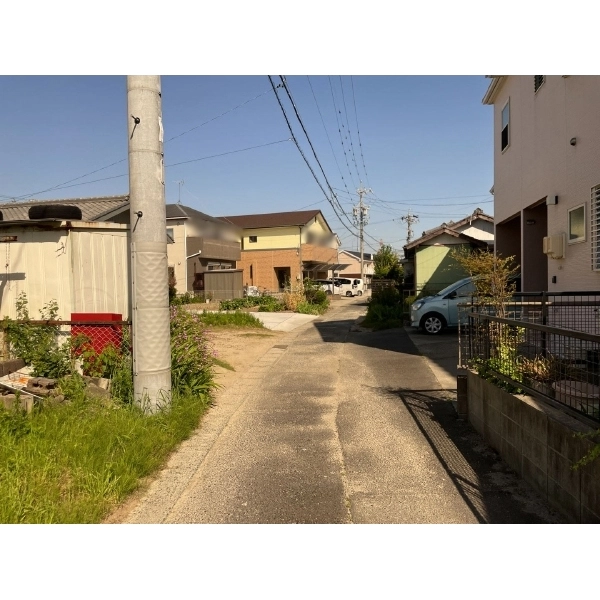 豊明市新田町南山 前面道路