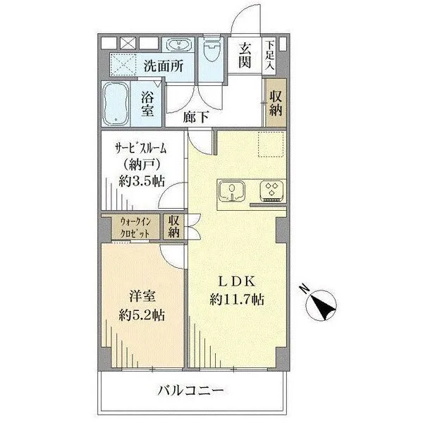 目黒が丘マンション 間取図