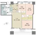 アトラスタワー北千住 間取図
