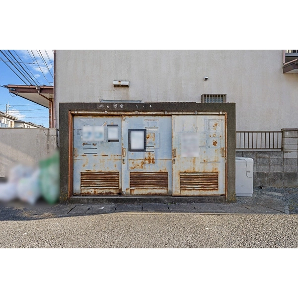 松戸市大橋 ゴミ置き場